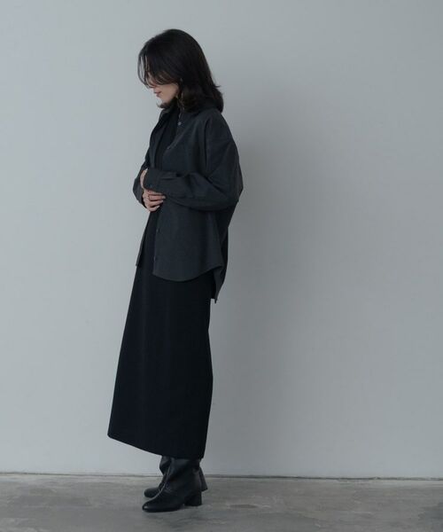 GALLEST / ギャレスト シャツ・ブラウス | Timeless｜ウーステッドライクフォルムシャツ【セットアップ対応】 | 詳細8