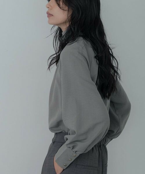 GALLEST / ギャレスト シャツ・ブラウス | ヴィンテージワッシャーハイネックブラウス | 詳細5