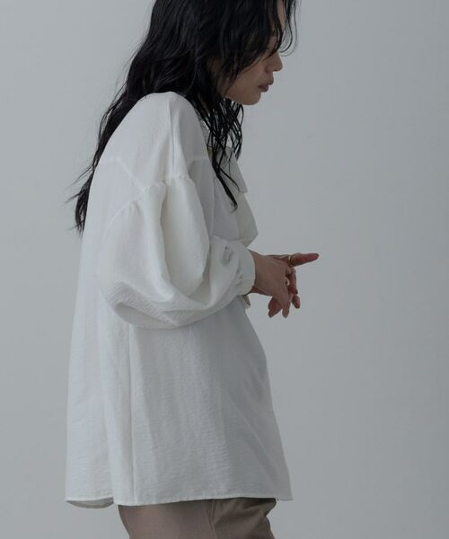 GALLEST / ギャレスト シャツ・ブラウス | ピーチタッチボウタイブラウス | 詳細17