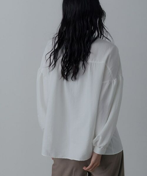 GALLEST / ギャレスト シャツ・ブラウス | ピーチタッチボウタイブラウス | 詳細18