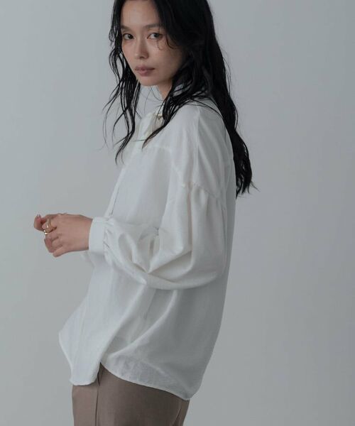 GALLEST / ギャレスト シャツ・ブラウス | ピーチタッチボウタイブラウス | 詳細19