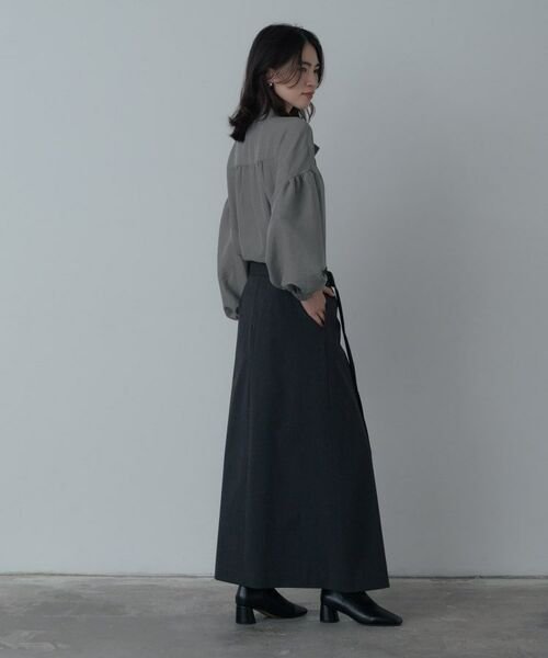 GALLEST / ギャレスト シャツ・ブラウス | ピーチタッチボウタイブラウス | 詳細2