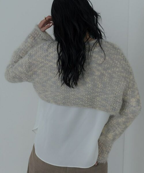 GALLEST / ギャレスト シャツ・ブラウス | ボートネックジョーゼットブラウス | 詳細13