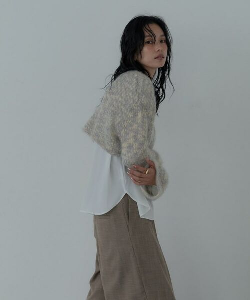 GALLEST / ギャレスト シャツ・ブラウス | ボートネックジョーゼットブラウス | 詳細14