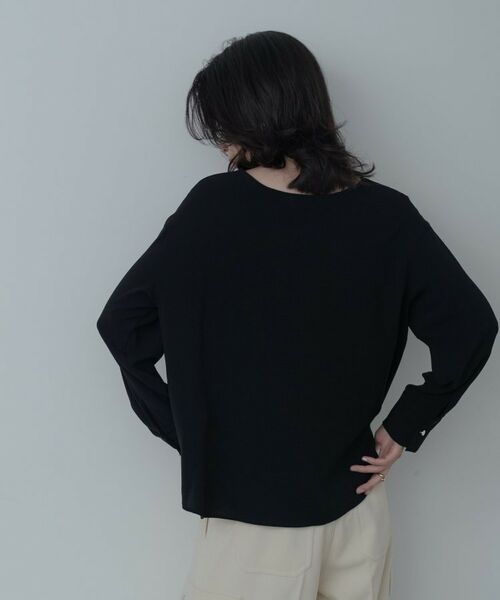 GALLEST / ギャレスト シャツ・ブラウス | ボートネックジョーゼットブラウス | 詳細3