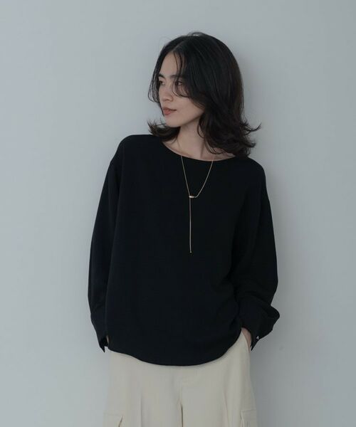 GALLEST / ギャレスト シャツ・ブラウス | ボートネックジョーゼットブラウス | 詳細4