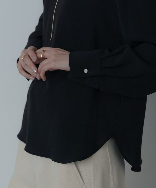 GALLEST / ギャレスト シャツ・ブラウス | ボートネックジョーゼットブラウス | 詳細7