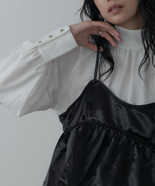 GALLEST / ギャレスト シャツ・ブラウス | 【一部店舗限定】サテンビスチェキャミソール | 詳細14