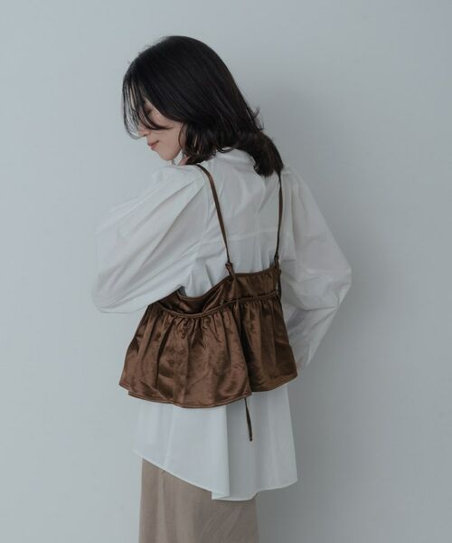 GALLEST / ギャレスト シャツ・ブラウス | 【一部店舗限定】サテンビスチェキャミソール | 詳細5