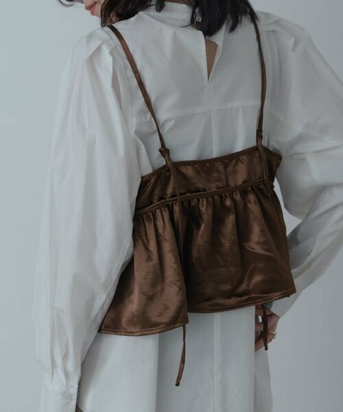 GALLEST / ギャレスト シャツ・ブラウス | 【一部店舗限定】サテンビスチェキャミソール | 詳細6