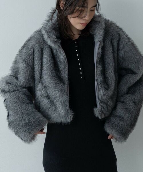 GALLEST / ギャレスト レザーブルゾン・ジャケット | フェイクファーブルゾン | 詳細1