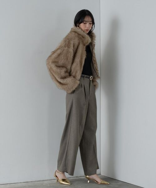 GALLEST / ギャレスト レザーブルゾン・ジャケット | フェイクファーブルゾン | 詳細10