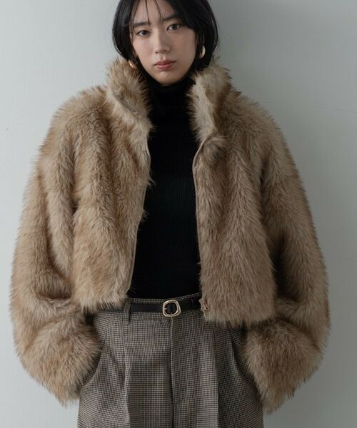 GALLEST / ギャレスト レザーブルゾン・ジャケット | フェイクファーブルゾン | 詳細12