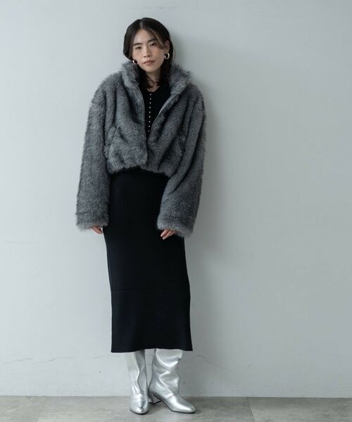 GALLEST / ギャレスト レザーブルゾン・ジャケット | フェイクファーブルゾン | 詳細4