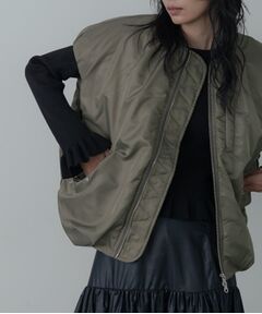 GALLEST / ギャレスト レザーブルゾン・ジャケット | MA－1ジレブルゾン