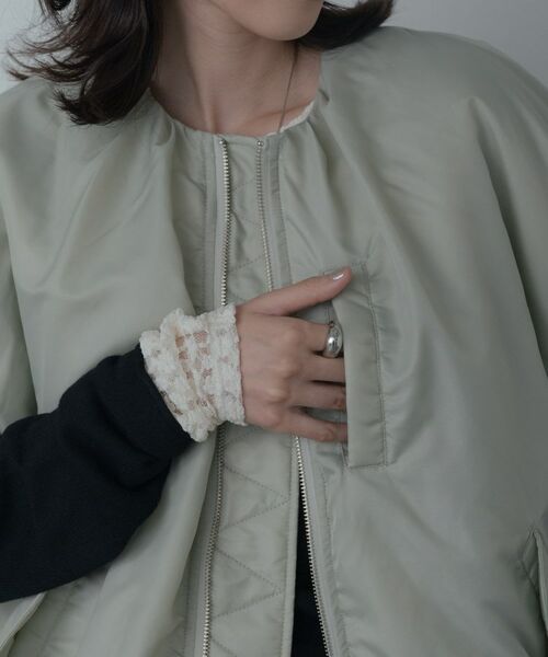 GALLEST / ギャレスト レザーブルゾン・ジャケット | MA－1ジレブルゾン | 詳細15