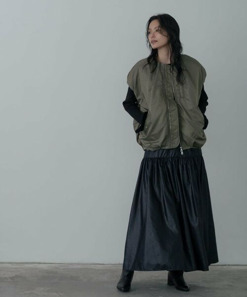 GALLEST / ギャレスト レザーブルゾン・ジャケット | MA－1ジレブルゾン | 詳細17