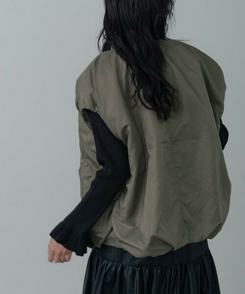 GALLEST / ギャレスト レザーブルゾン・ジャケット | MA－1ジレブルゾン | 詳細21