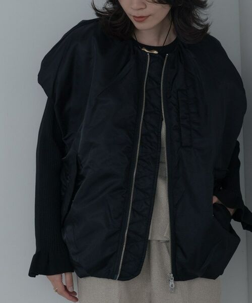 GALLEST / ギャレスト レザーブルゾン・ジャケット | MA－1ジレブルゾン | 詳細4