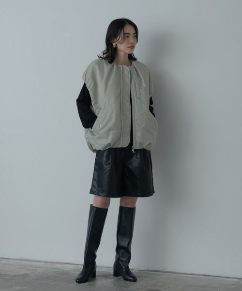 GALLEST / ギャレスト レザーブルゾン・ジャケット | MA－1ジレブルゾン | 詳細9