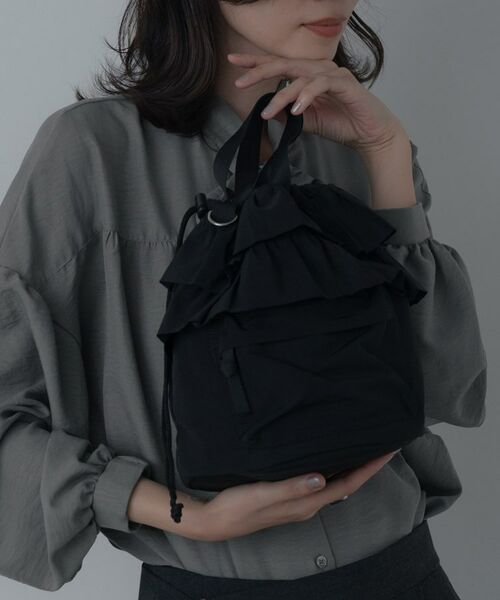 GALLEST / ギャレスト ショルダーバッグ | フリルドロストショルダーバッグ | 詳細1