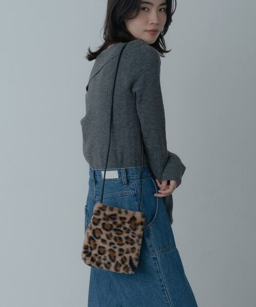 GALLEST / ギャレスト ショルダーバッグ | フェイクファーポシェット | 詳細1