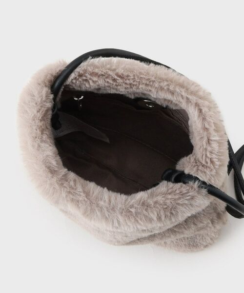 GALLEST / ギャレスト ショルダーバッグ | フェイクファーポシェット | 詳細7