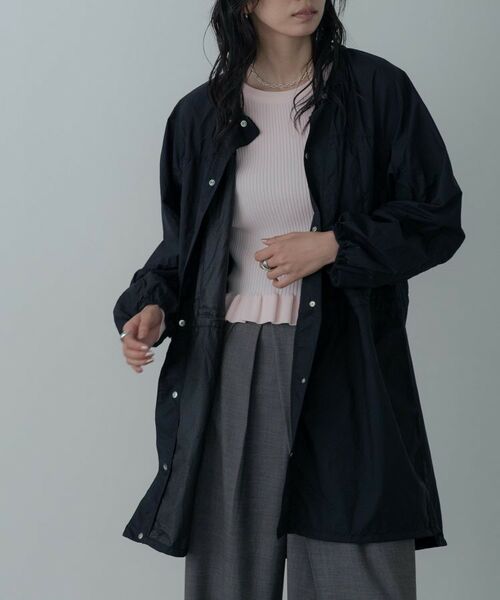 GALLEST / ギャレスト レザーブルゾン・ジャケット | 【THE NORTH FACE Purple Label】Field Shirred Coat | 詳細10