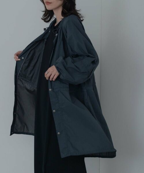 GALLEST / ギャレスト レザーブルゾン・ジャケット | 【THE NORTH FACE Purple Label】Field Shirred Coat | 詳細4