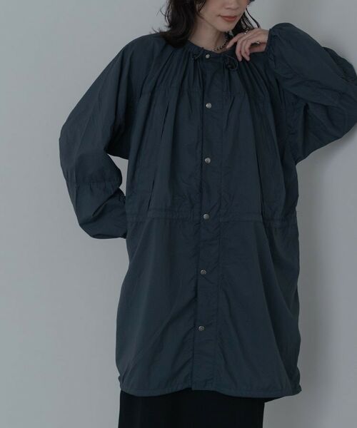 GALLEST / ギャレスト レザーブルゾン・ジャケット | 【THE NORTH FACE Purple Label】Field Shirred Coat | 詳細5