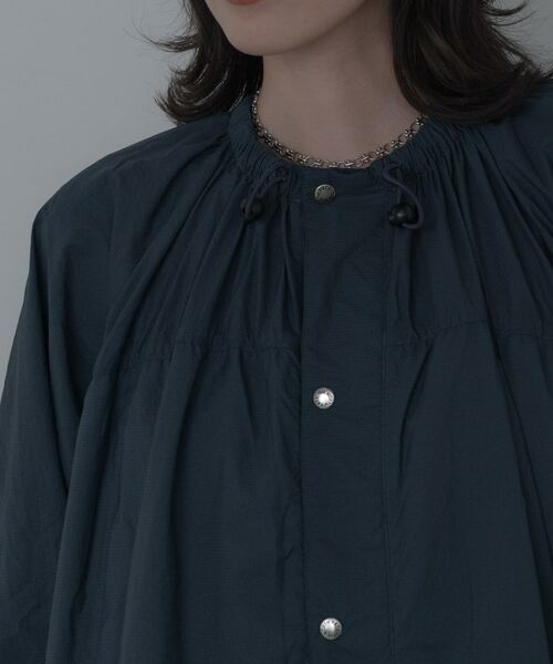 GALLEST / ギャレスト レザーブルゾン・ジャケット | 【THE NORTH FACE Purple Label】Field Shirred Coat | 詳細6