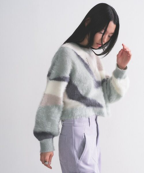 GALLEST / ギャレスト ニット・セーター | インターシャシャギーニット | 詳細11