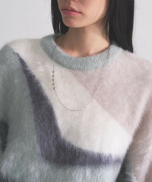 GALLEST / ギャレスト ニット・セーター | インターシャシャギーニット | 詳細13