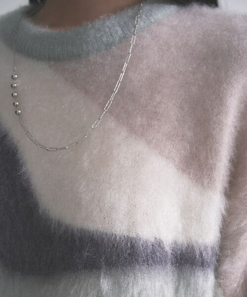 GALLEST / ギャレスト ニット・セーター | インターシャシャギーニット | 詳細15