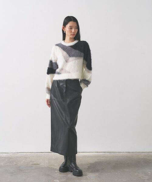 GALLEST / ギャレスト ニット・セーター | インターシャシャギーニット | 詳細16
