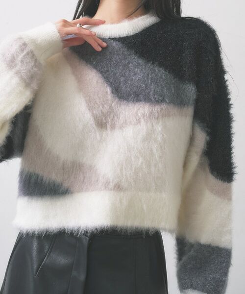 GALLEST / ギャレスト ニット・セーター | インターシャシャギーニット | 詳細23