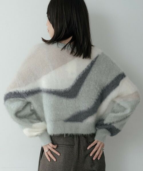 GALLEST / ギャレスト ニット・セーター | インターシャシャギーニット | 詳細5