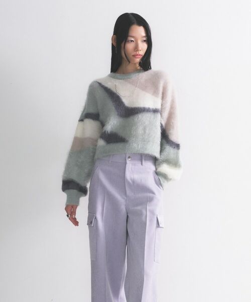 GALLEST / ギャレスト ニット・セーター | インターシャシャギーニット | 詳細6