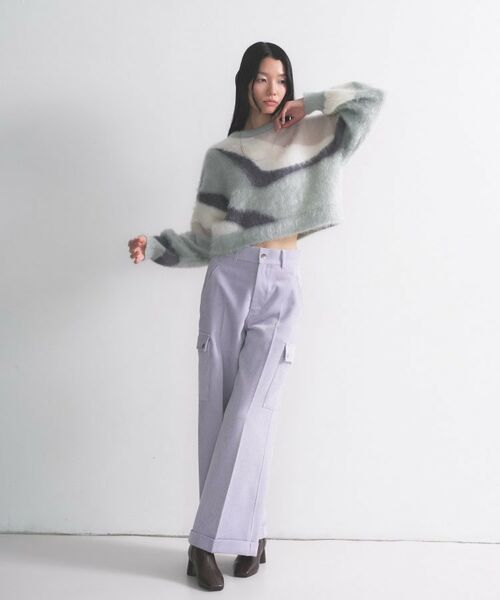 GALLEST / ギャレスト ニット・セーター | インターシャシャギーニット | 詳細7
