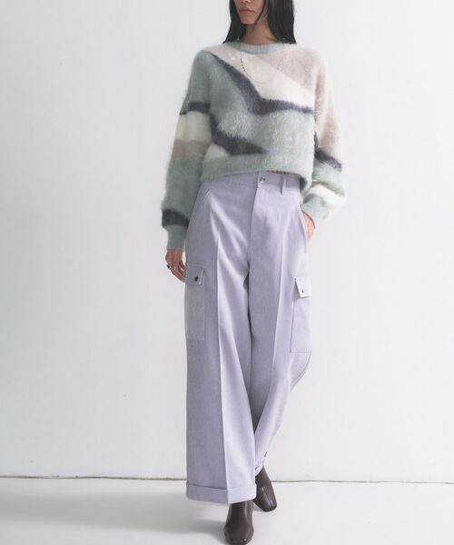 GALLEST / ギャレスト ニット・セーター | インターシャシャギーニット | 詳細8