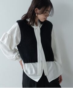GALLEST / ギャレスト ニット・セーター | ロービングVネックニットベスト