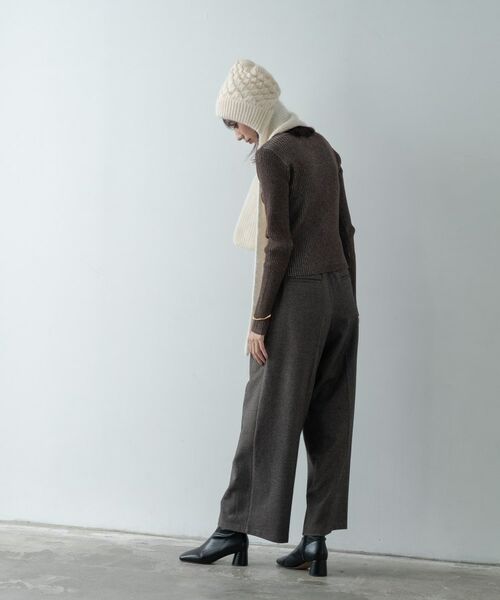 GALLEST / ギャレスト ニット・セーター | リブプレーティングクルーネックニット | 詳細13