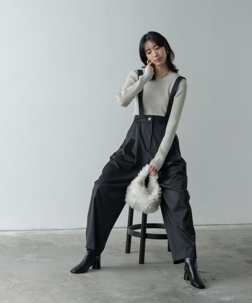 GALLEST / ギャレスト ニット・セーター | リブプレーティングクルーネックニット | 詳細21