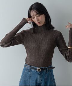 GALLEST / ギャレスト ニット・セーター | リブプレーティングハイネックニット
