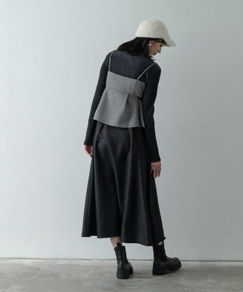 GALLEST / ギャレスト ニット・セーター | リブプレーティングハイネックニット | 詳細12