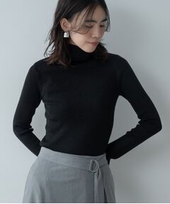 GALLEST / ギャレスト ニット・セーター | ラメリブタートルニット