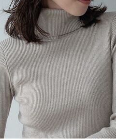 GALLEST / ギャレスト ニット・セーター | ラメリブタートルニット