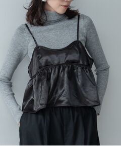 GALLEST / ギャレスト ニット・セーター | ラメリブタートルニット