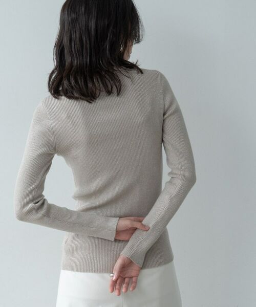 GALLEST / ギャレスト ニット・セーター | ラメリブタートルニット | 詳細15