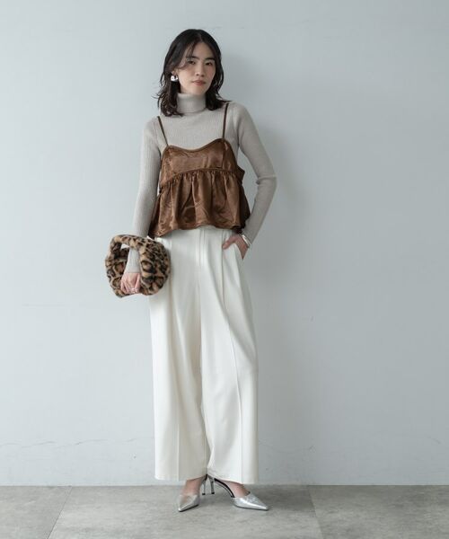 GALLEST / ギャレスト ニット・セーター | ラメリブタートルニット | 詳細18